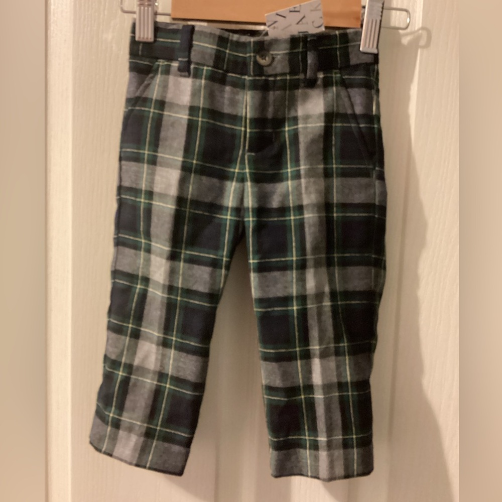 New Janie and Jack 100% Wool fully lined 100% Polyester pants size 12 to 18 mod
